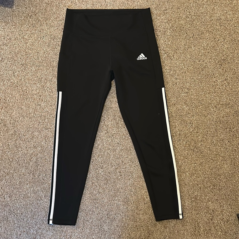 Adidas Aeroready 3 Stripe Leggings
